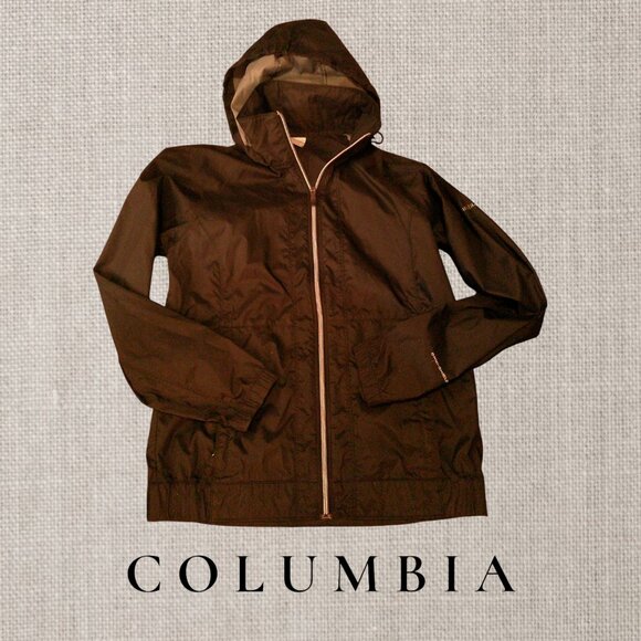 COLUMBIA "Omni-Shield " Hooded Windbreaker S - Picture 3 of 8